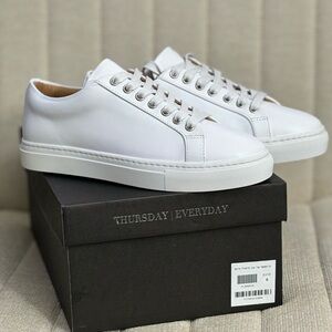 Women’s Thursday Boot Company Premier Lowtop White Sneakers Size 6